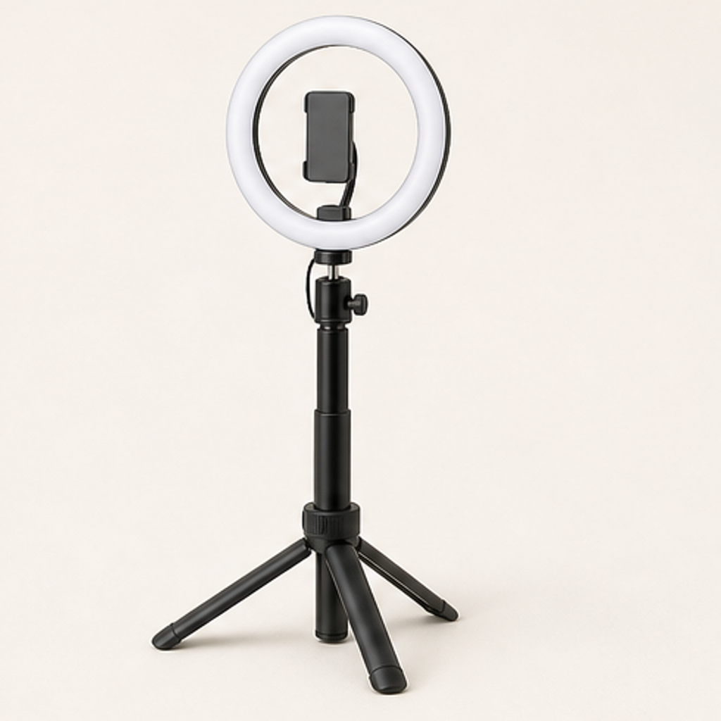 Phone Tripod + Ring Light