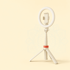 Phone Tripod + Ring Light